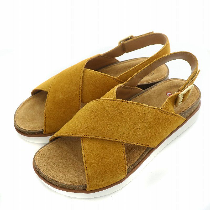 Clarks Elayne Cross　24㎝ サンダル　新品 Clarks Elayne Cross 24㎝ サンダル 新品 - メルカリ