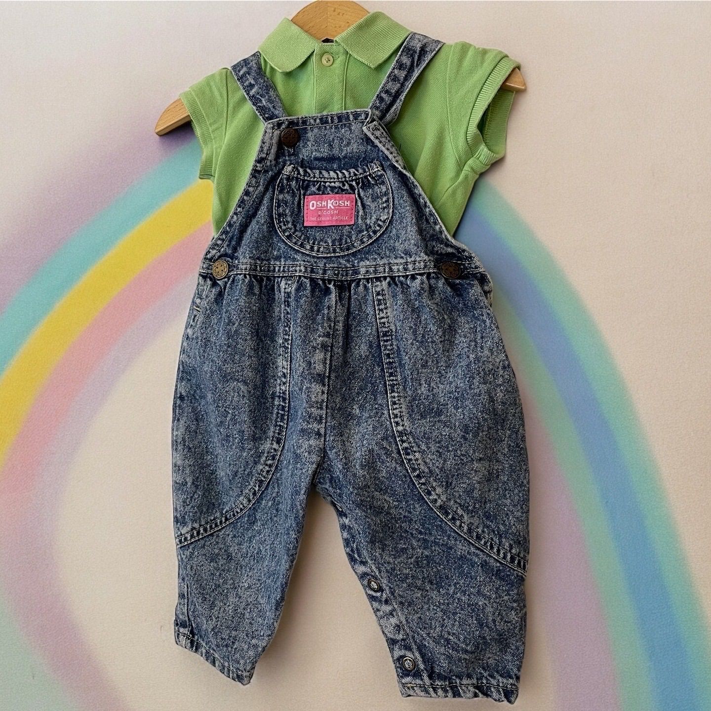 ベビー【サイズ3/6】OSHKOSH VINTAGE オシュコシュ ヴィンテージ 