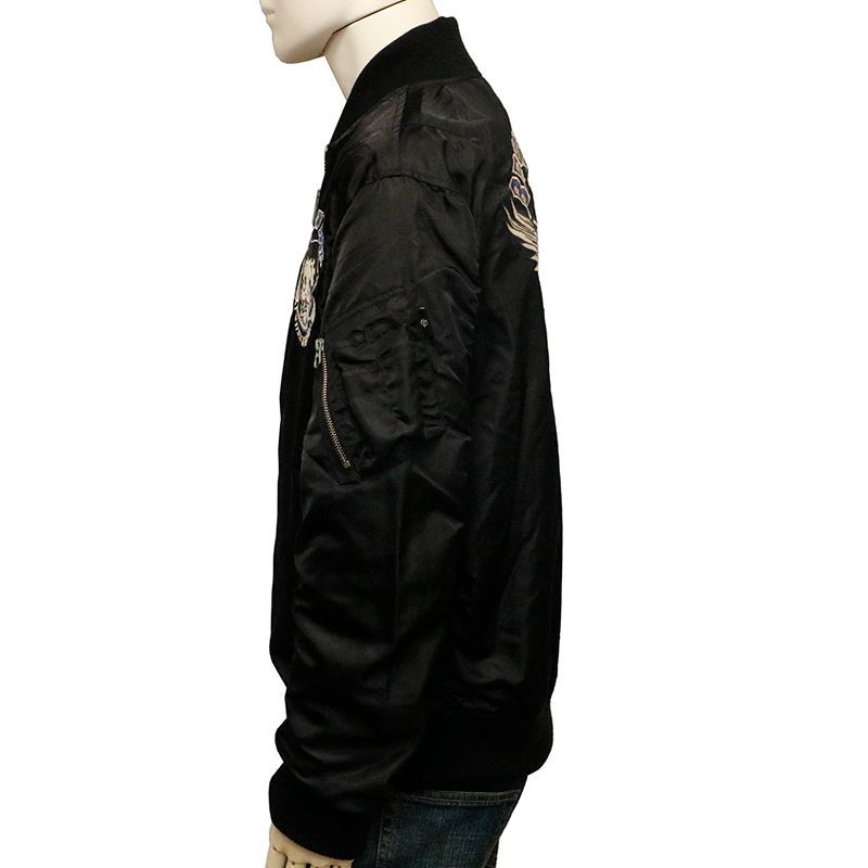 NEVERMIND × BETTY BOOP ウイング ベティブープ 柄 刺繍 MA-1 フライト