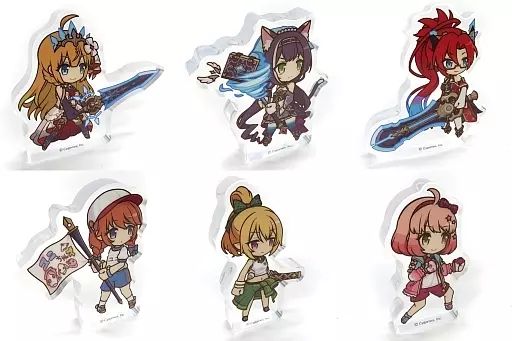 中古】アクリルスタンド・アクリルパネル 全6種セット 「プリンセス