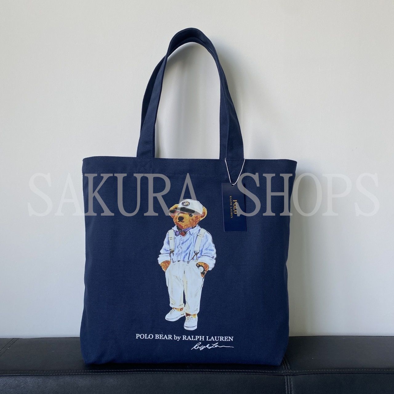 新品未使用】 POLO RALPH LAUREN ポロラルフローレン トートバッグ ポロベアー 大きめ バッグ メンズ レディース 旅行 通勤 通学  3色から選択可能（E006） - メルカリ