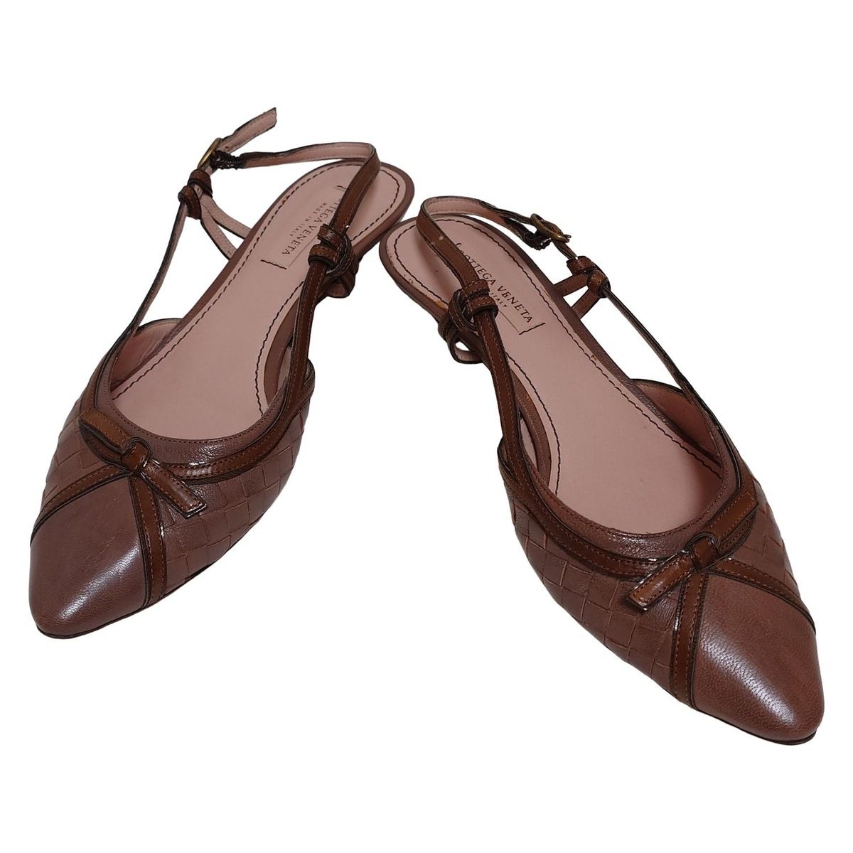 未使用　ボッテガヴェネタ　パンプス　サイズ:36 ボルドー　レディース BOTTEGA VENETA(ボッテガヴェネタ) サンダル 36 レディース