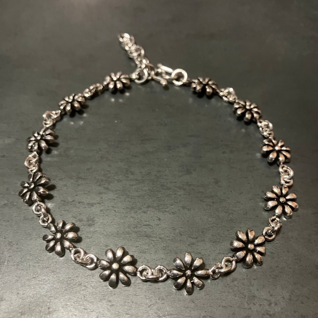 SILVER925 FLOWERS DESIGN BRACELET/ブレスレット/シルバー