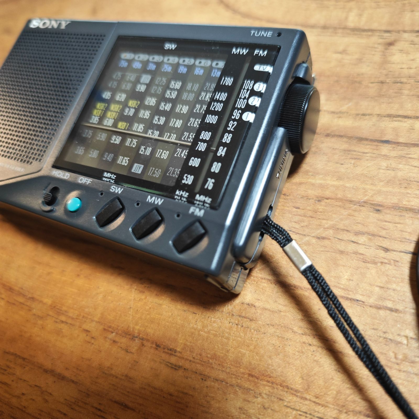 SONY ICF-SW22 FM MW SWラジオ SONY ICF-SW22（FM/SW/MW9バンドレシーバー） | ひとりごと程度