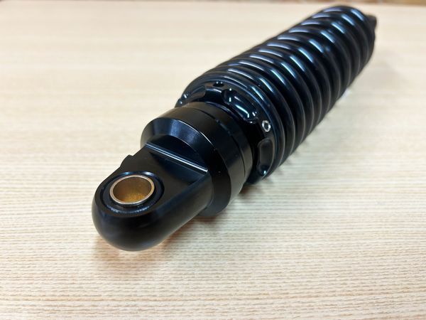 汎用 バイク リアショック リアサスペンション 320mm 減衰調整付 ブラックボディ ブラックスプリング BRIGHTFACE_UK