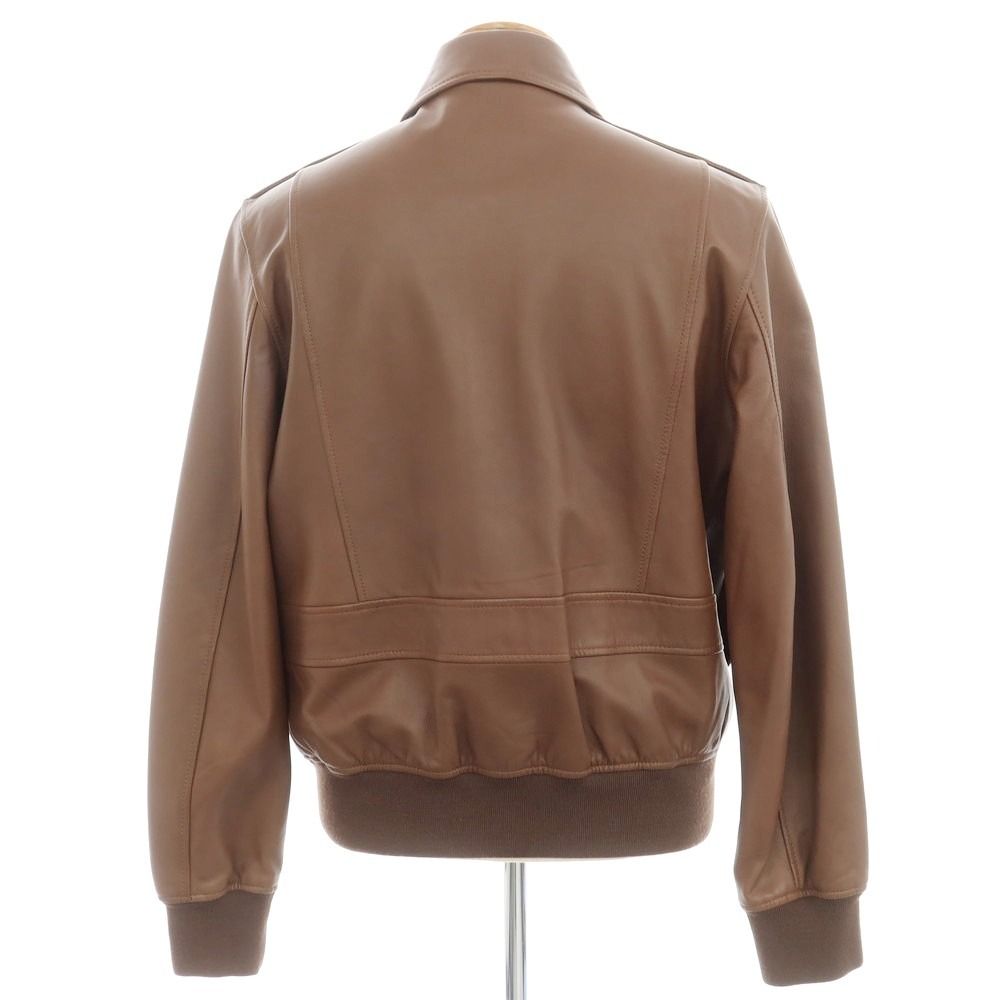 A-2　ラムレザー　フライトジャケット ブラウン 楽天市場】レザージャケット A2 フライトジャケット ラムレザー