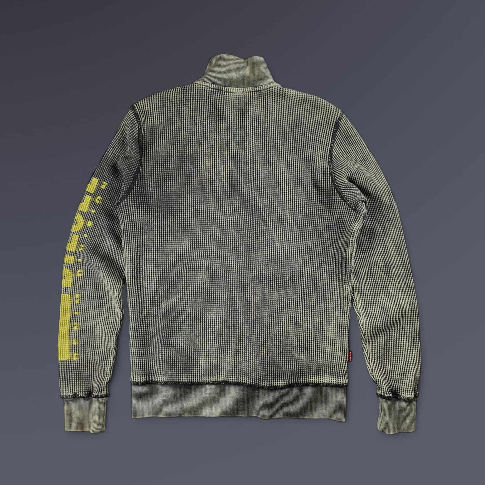 DIESEL 24SS トラックジャケット　S-GINAFY-ZIP XS 24SS DIESEL ディーゼル / S-GINAFY-ZIP ワッフル ジャケット