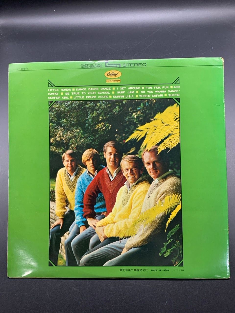 LP 初回金帯付 赤盤 THE BEACH BOYS ベスト・オブ・ビーチ・ボーイズ