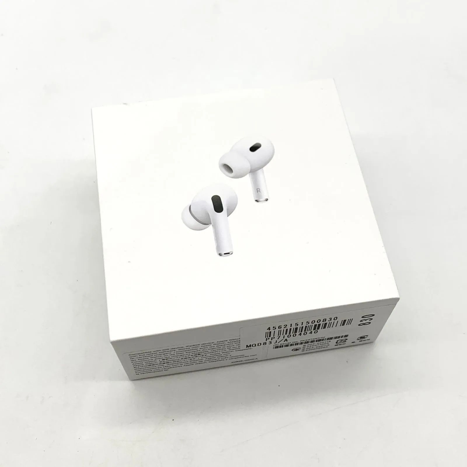 ▽【新品未開封品】Apple AirPods Pro 第2世代 MQD83J/A ワイヤレス