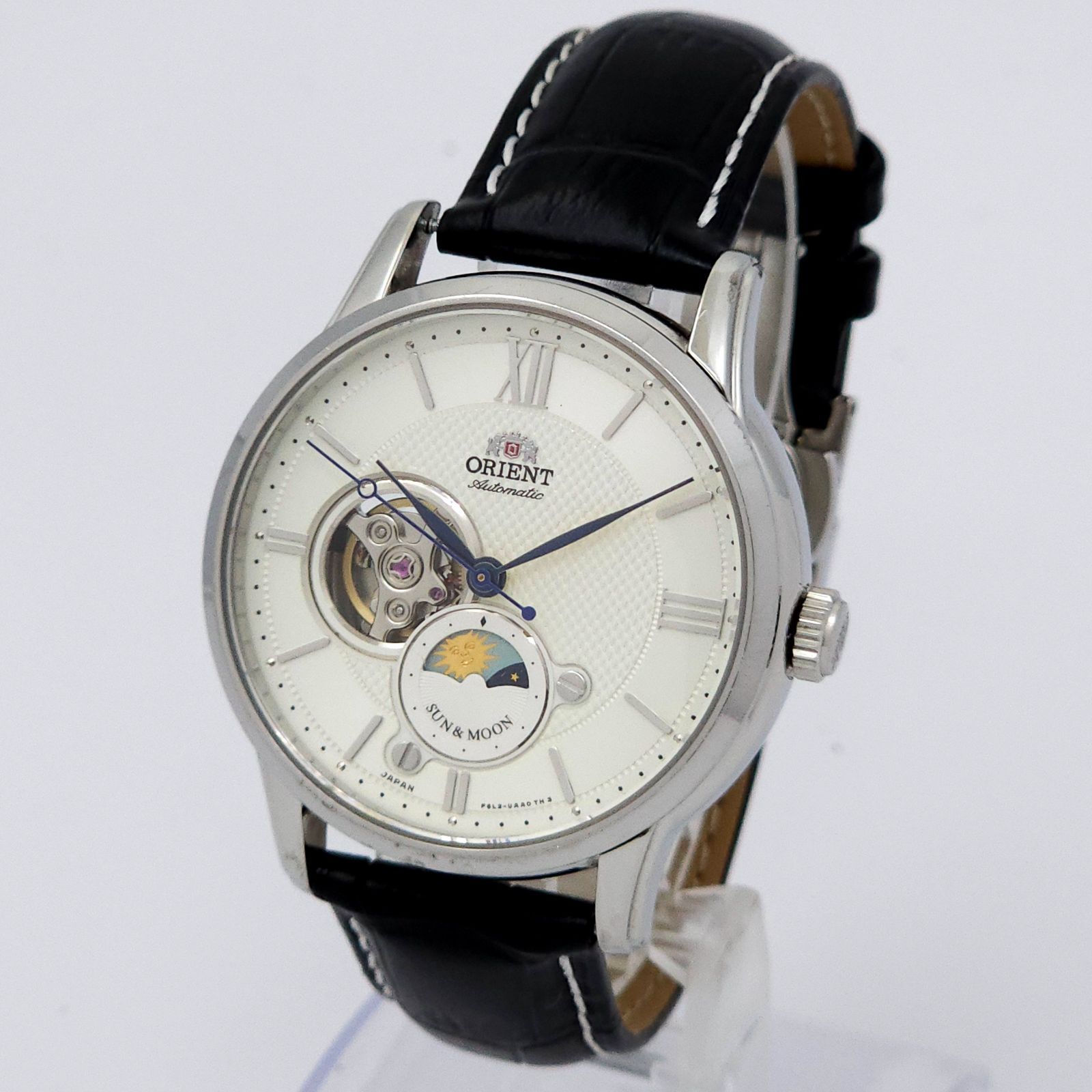 ORIENT オリエント サン&ムーン F6L2-UAA0 自動巻 動作品 裏スケ 