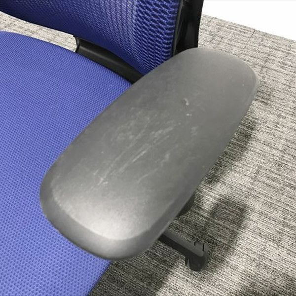 オフィスチェア ブルー