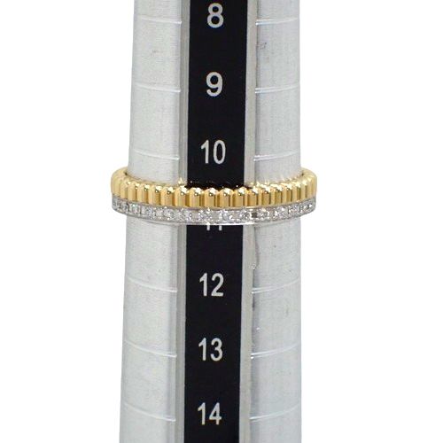 【mm】ブシュロン キャトル ラディアント フルパヴェ JAL00134 Quatre Radiant Edition | Yellow & Gold Wedding Band