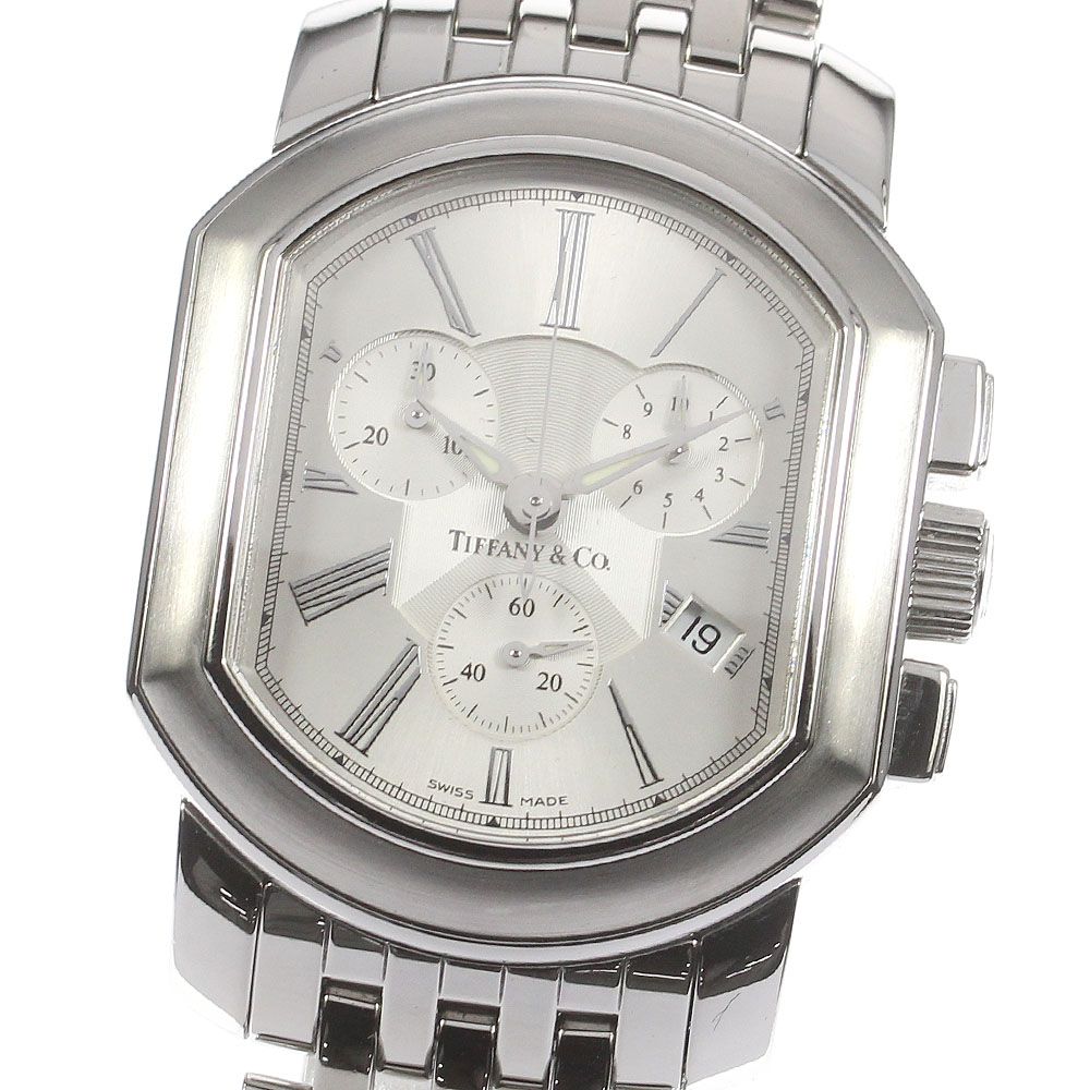 定番セール【希少】TIFFANY&Co ティファニー 腕時計 マーククーペ シルバー 時計