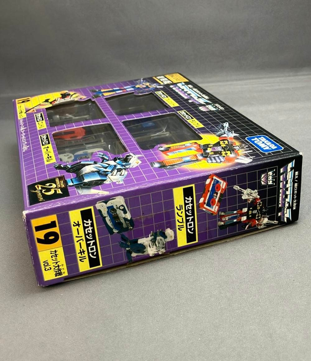 トランスフォーマー デストロンフィギュア カセット大作戦vol.3 復刻版 カセットロン タカラトミー トランスフォーマー デストロンフィギュア カセット大作戦vol.3