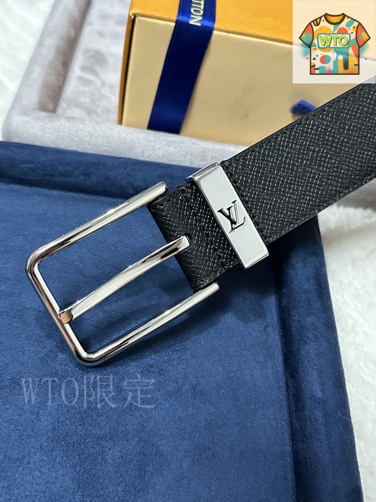 今日WTO】Louis Vuitton ルイヴィトン レザーベルト-QZ80 - メルカリ