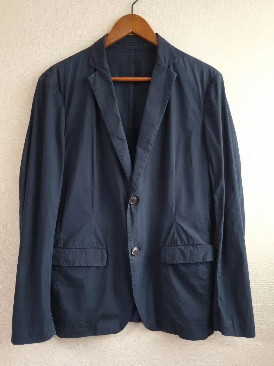 Theory セオリー ネイビー メンズ コットン ジャケット