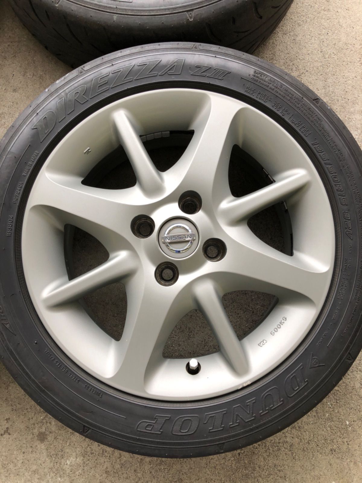 NISSAN (日産) MARCH (マーチ) 12SR 純正 15×6J(+50)PCD100-4H