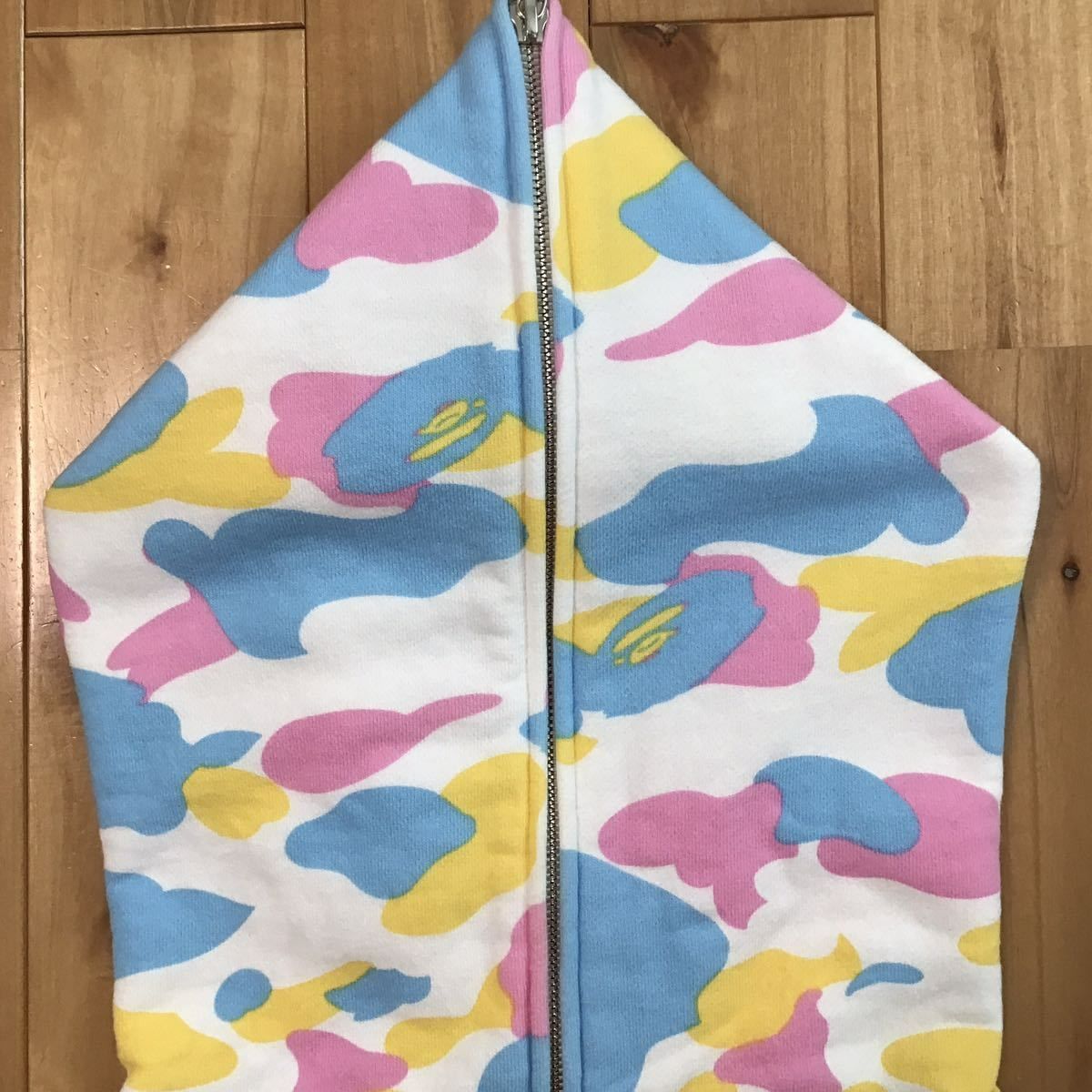☆美品☆ マルチカモ パーカー Lサイズ a bathing ape BAPE full