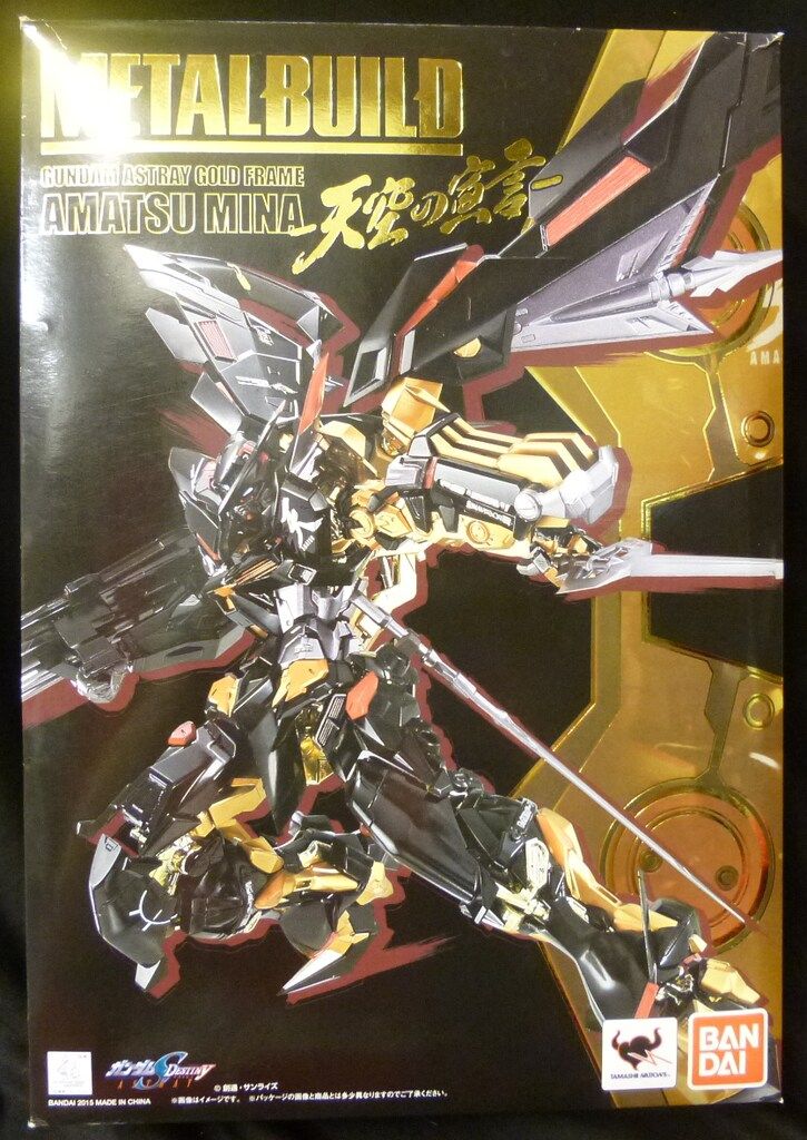 BANDAI METAL BUILD ガンダムアストレイ ゴールドフレーム天ミナ