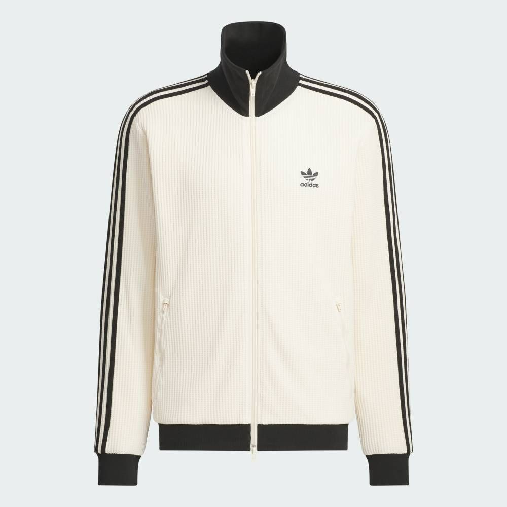 Qoo10 adidas ワッフル トラック ジャケット ストライ