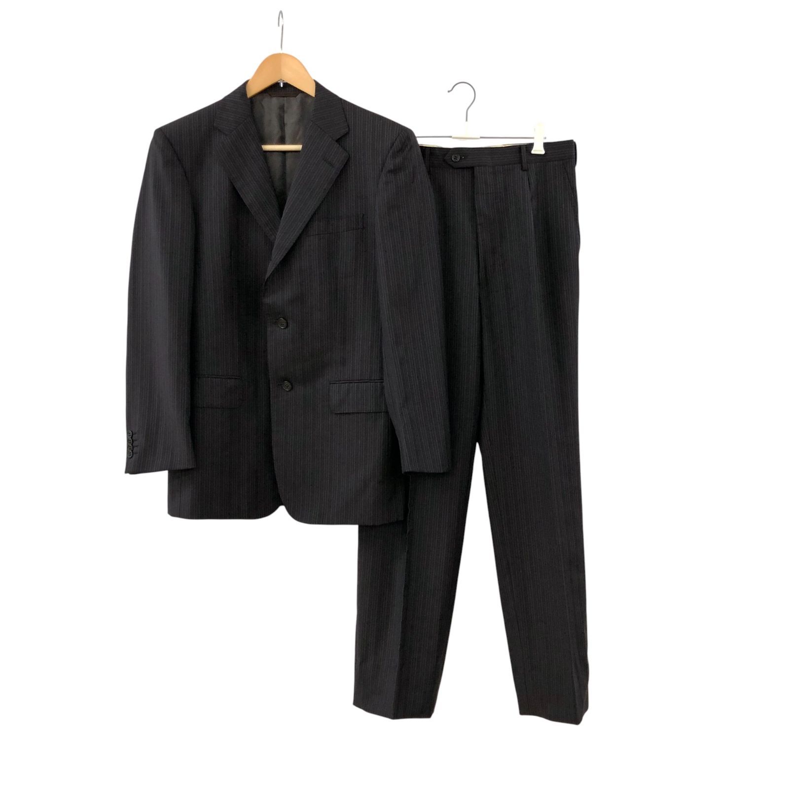 Z1552 ゼニア Ermehegild Zegna メンズスーツ セットアップ ストライプ