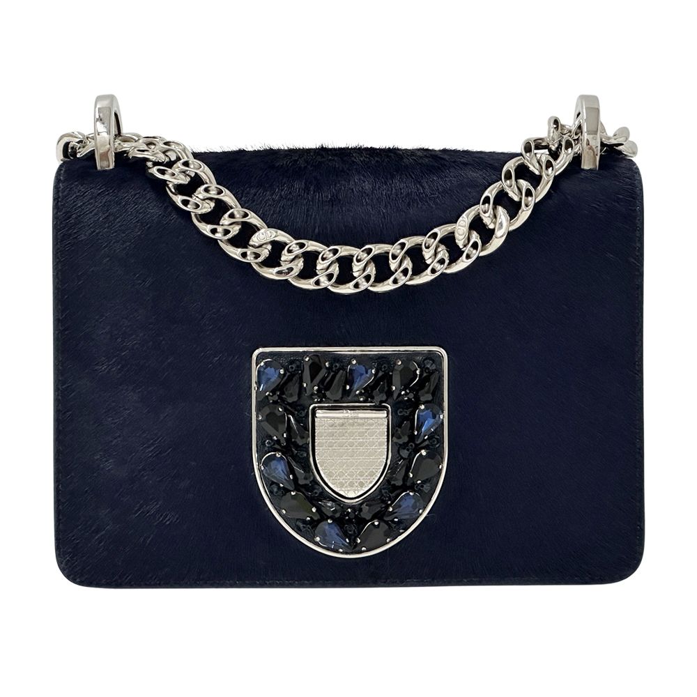 Ciel美品　Dior ディオラマ　チェーン　ミディアム　ショルダーバッグ Christian Dior 新品同様 クリスチャン ディオール ディオラマ