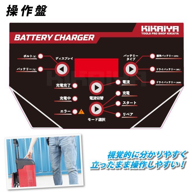 セルスタート補助 パルス充電