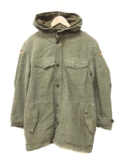 ドイツ軍 モッズコート ライナー付き ユーロミリタリー オリーブ