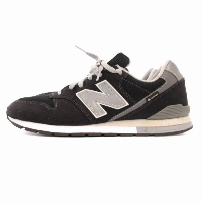 ニューバランス NEW BALANCE 996 スニーカー 靴 シューズ GORE-TEX スエード ロゴ CM996XB2 27.0cm 黒 ブラック /TZ