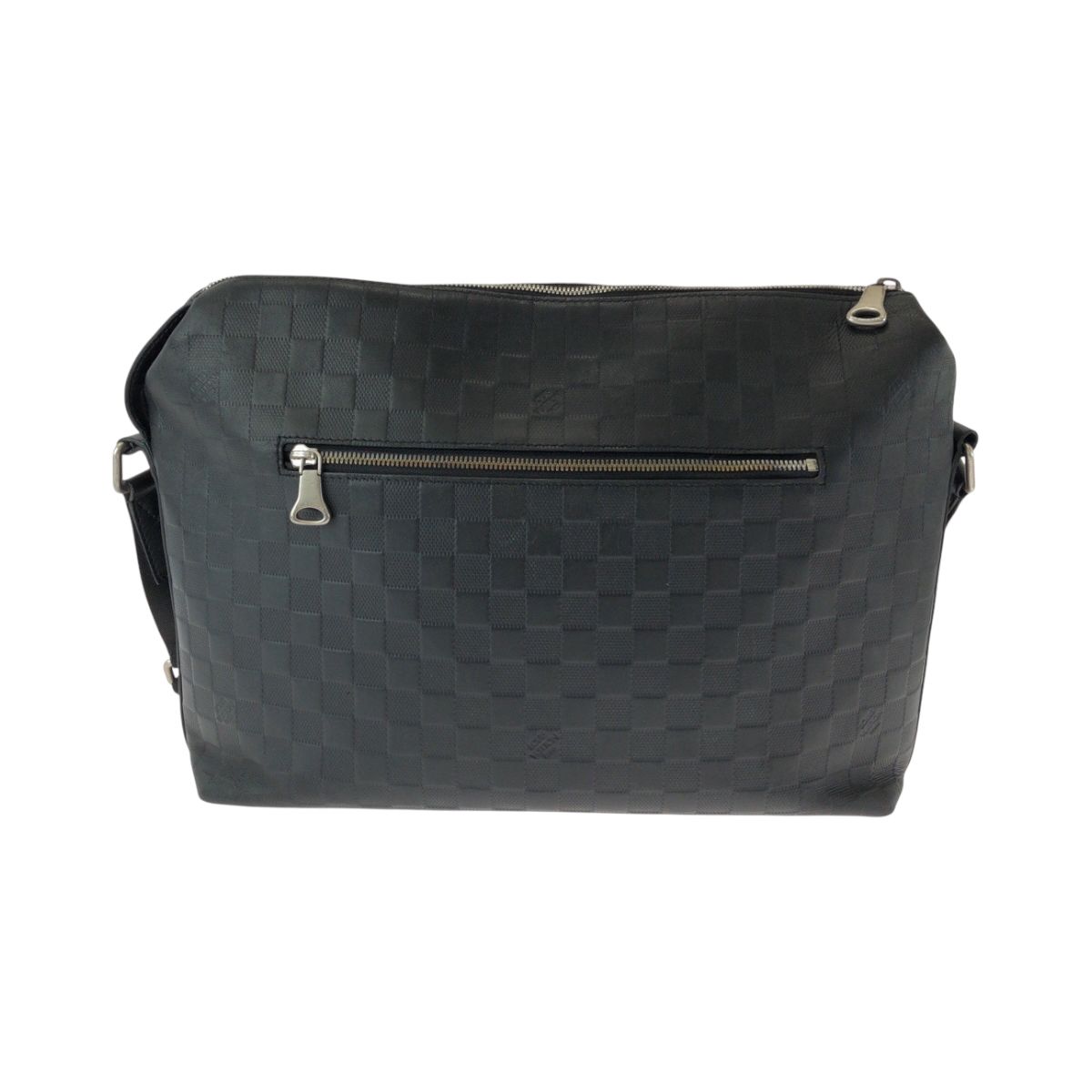 美品 LOUIS VUITTON ルイヴィトン ダミエ アンフィニ ディスカバリー メッセンジャーMM ブラック レザー N42417 ...