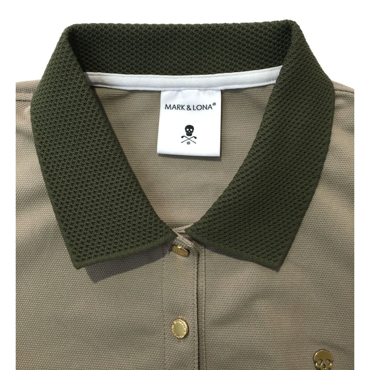 レディース マークアンドロナ MARK&LONA 半袖ポロシャツ 40(L) 購入