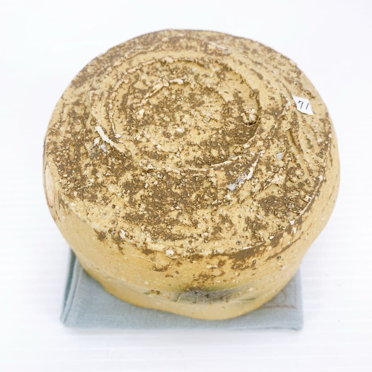 山田和 黄瀬戸茶碗 共箱 共布 栞 茶道具 真作保証 陶芸 工芸品 茶道具