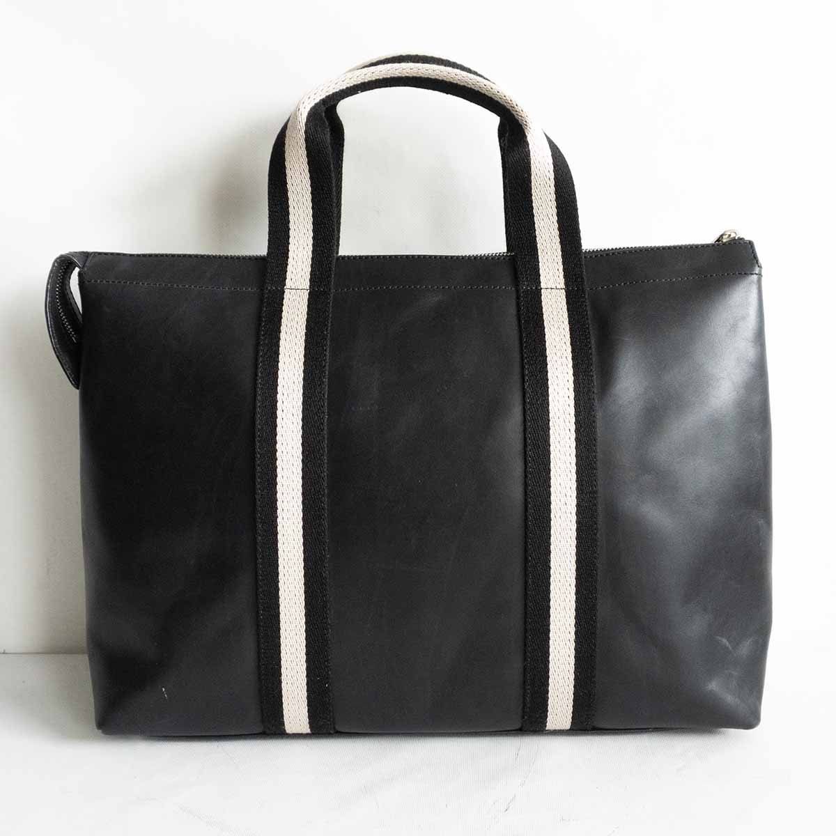 BALLY レザー ブリーフケース ブラック ビジネスバッグ トレインスポッティング バリー 25040844