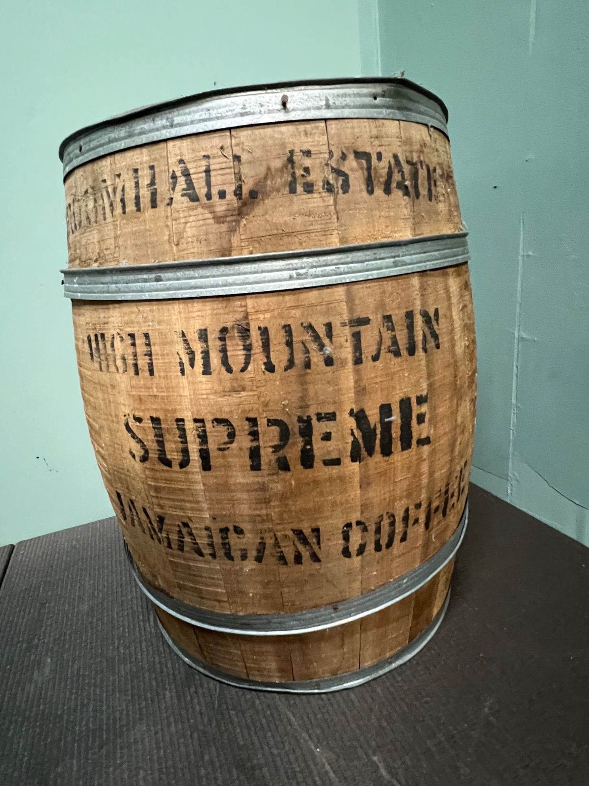 ⭐︎ ヴィンテージ コーヒー樽 木樽 大サイズ コーヒー 木製 オブジェ