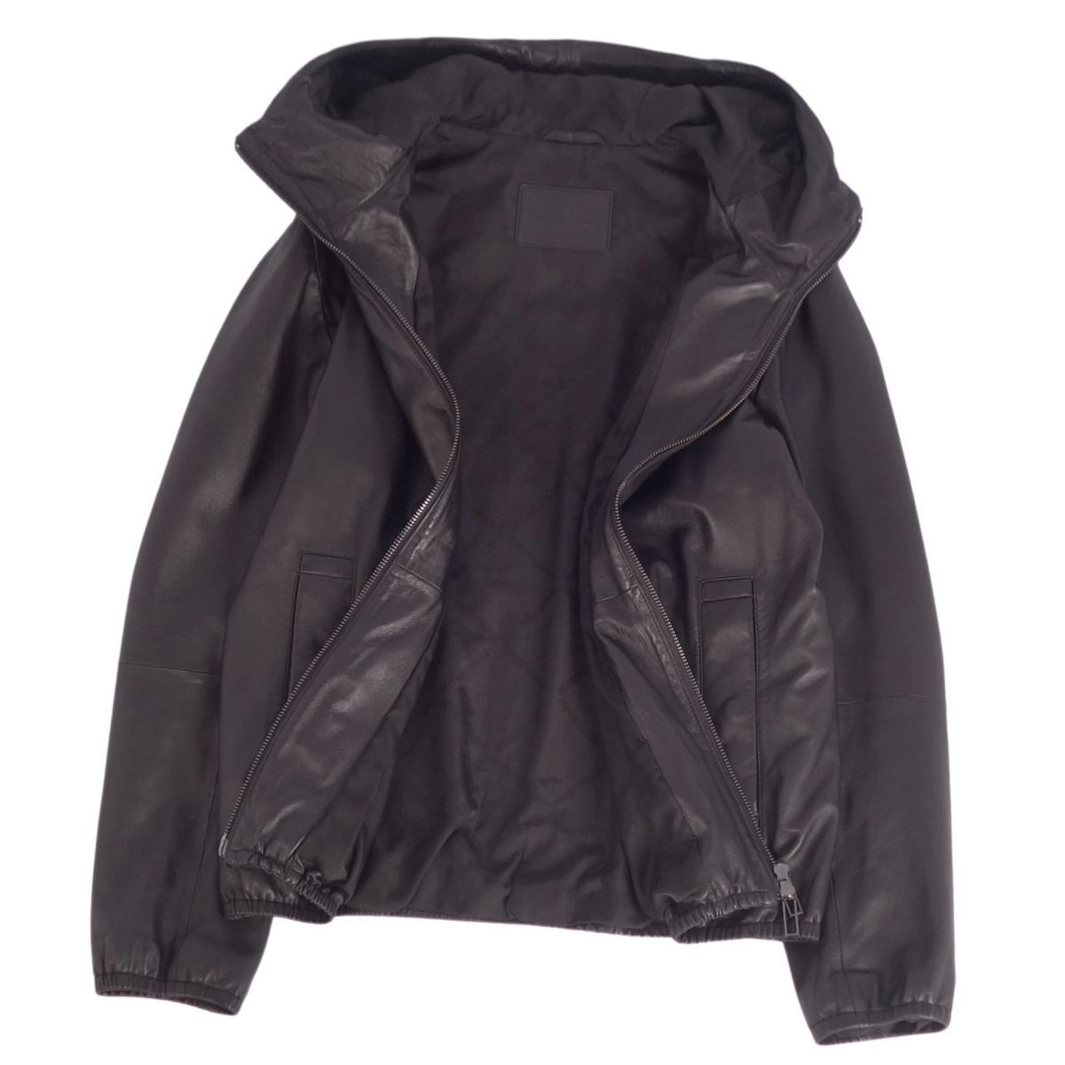 エンポリオアルマーニ　レザーコート　38 エンポリオアルマーニ(EMPORIO ARMANI) メンズレザージャケット