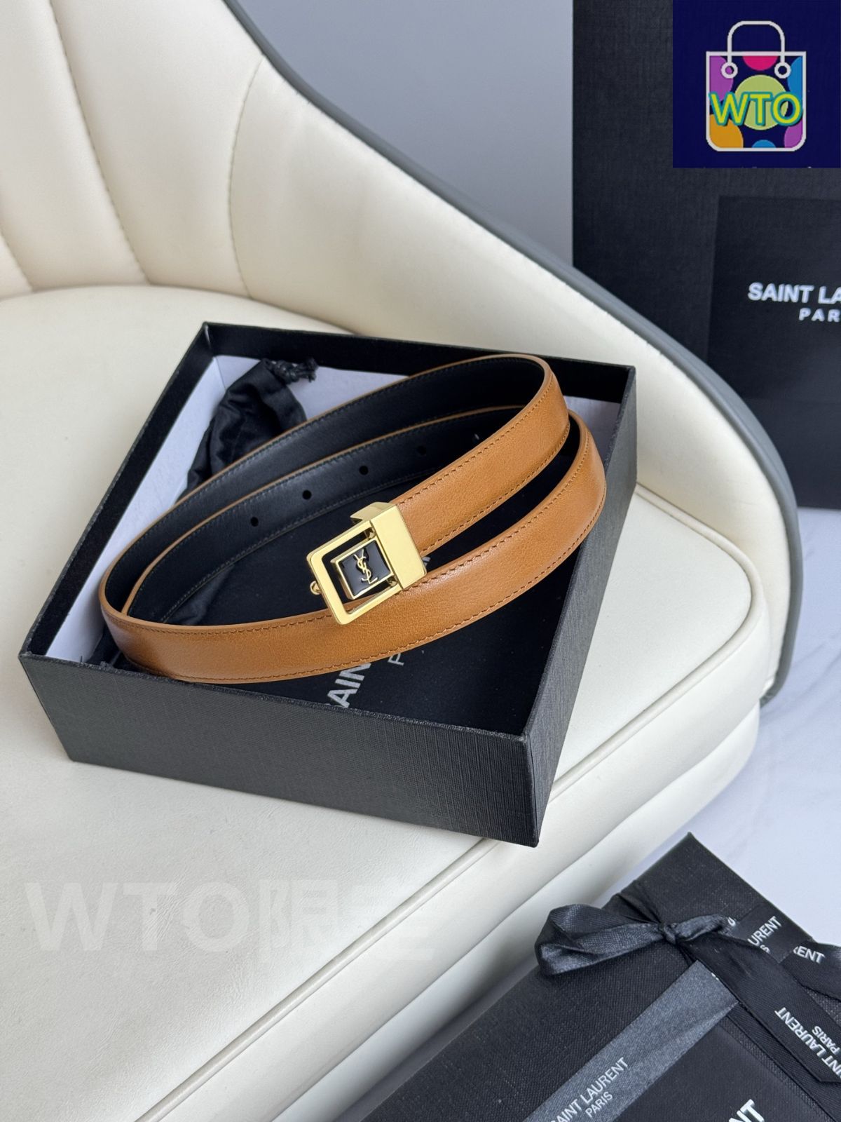 今日特価】Saint Laurent サンローラン レディースベルト - メルカリ
