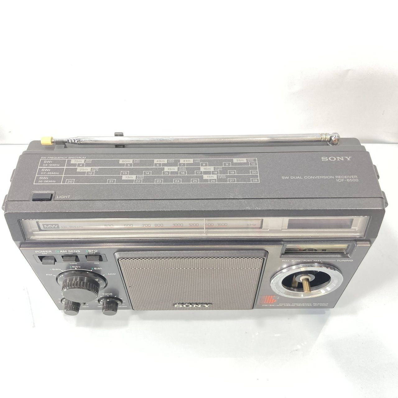 SONY ソニー 5バンドマルチバンドレシーバー ICF-6500 ラジオ