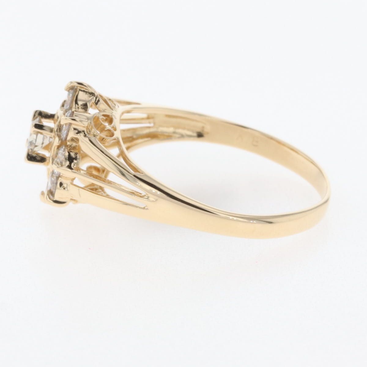 メレダイヤ デザインリング 9.5号 K18