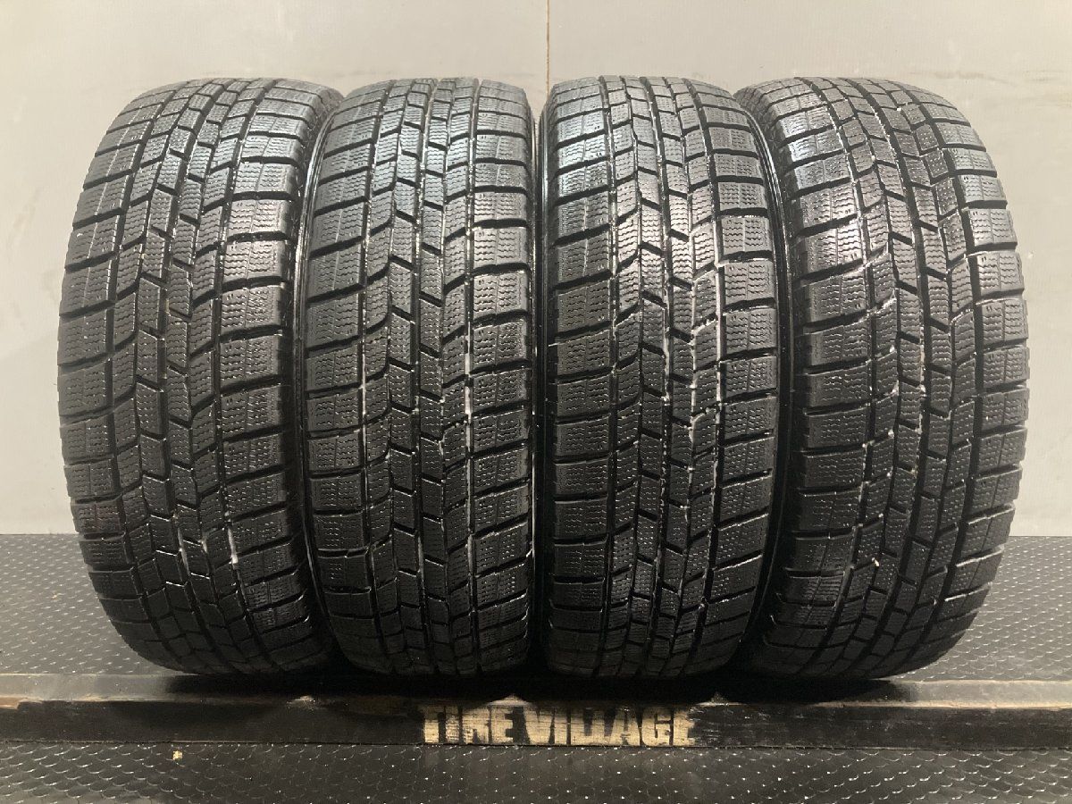 【走行短め】GOODYEAR ICENAVI6 185/60R15 15インチ スタッドレス 4本 20年製 フィット ヴィッツ ヤリス グレイス等　(MTN472)