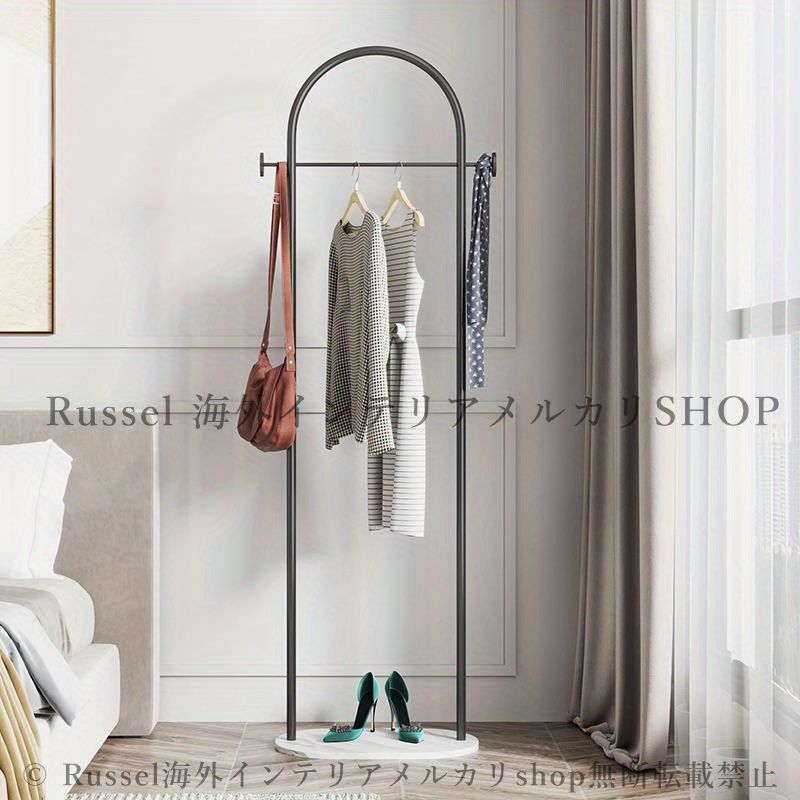 ゴールド ハンガーラック モダン シンプル スリム 省スペース おしゃれ ゴールド ハンガーラック モダン シンプル スリム 省スペース おしゃれ