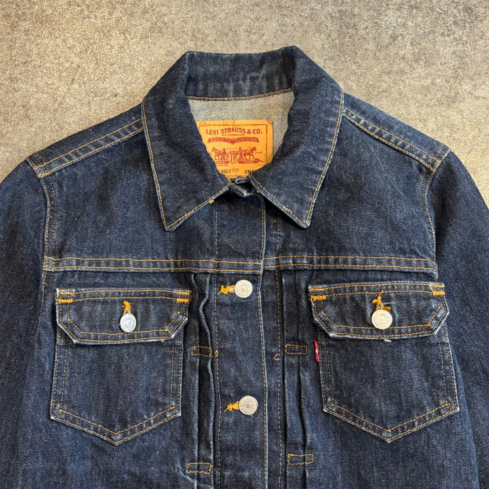USA製 1998 90s Levi's 77445-4807 Denim Tracker Jacket Women's