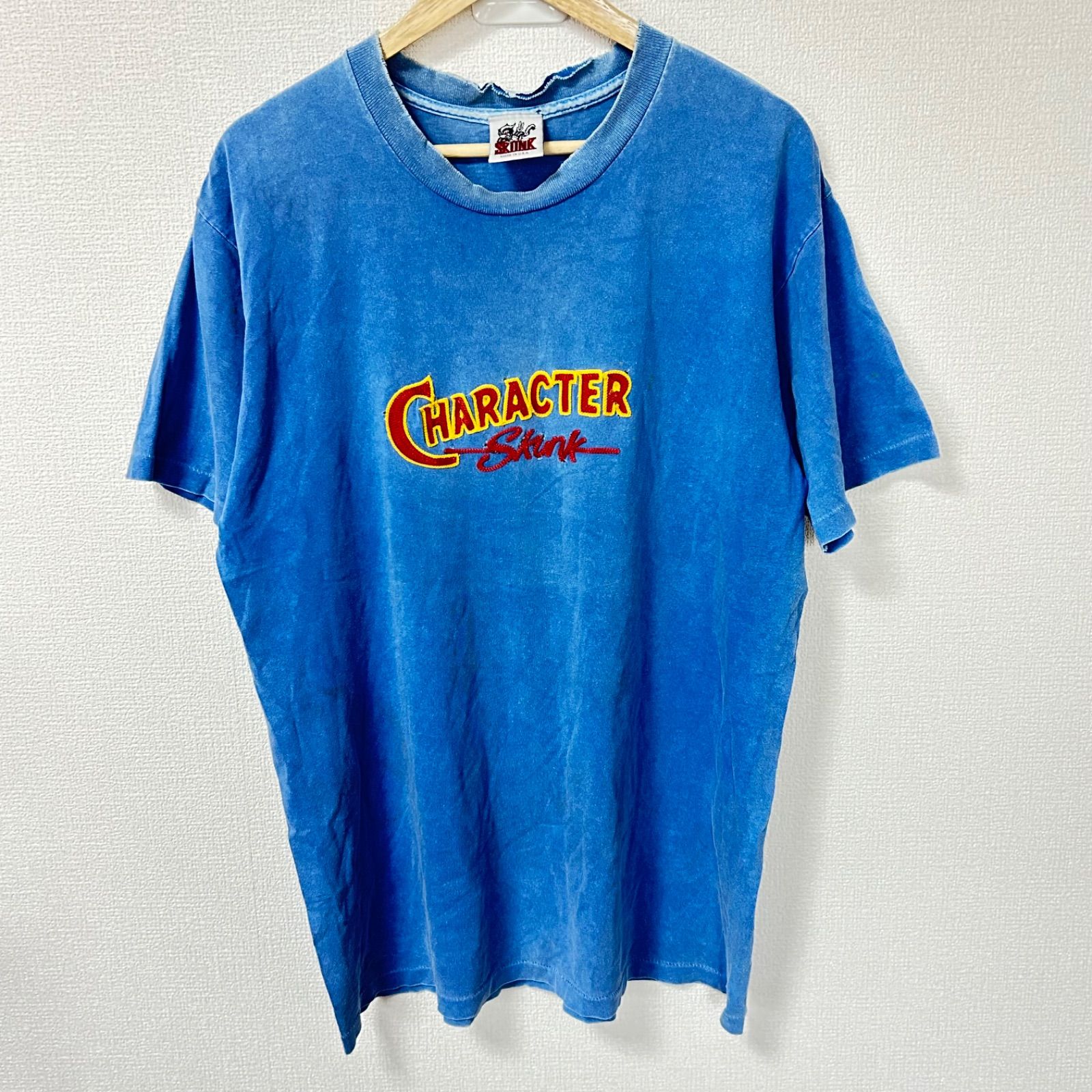 USA製(^w^)b SKUNK スカンク クルーネック 半袖Tシャツ コットン 綿100 