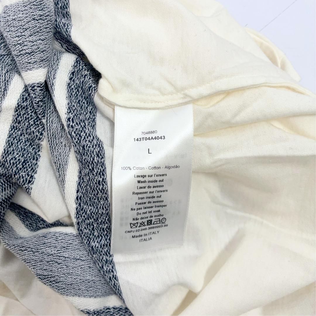 美品】 Dior ライン ロゴ Tシャツ コットン ジャージー - メルカリ