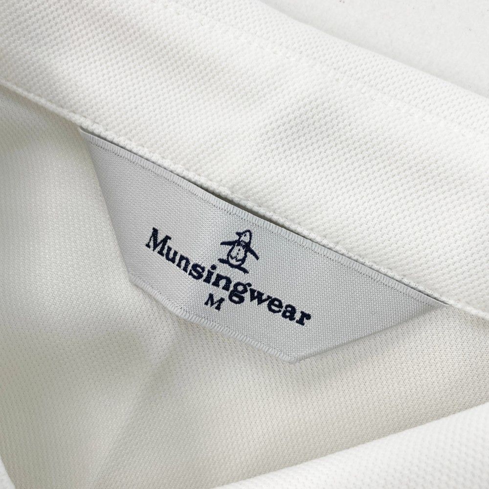 サイズ：M MUNSING WEAR マンシングウェア 半袖ポロシャツ