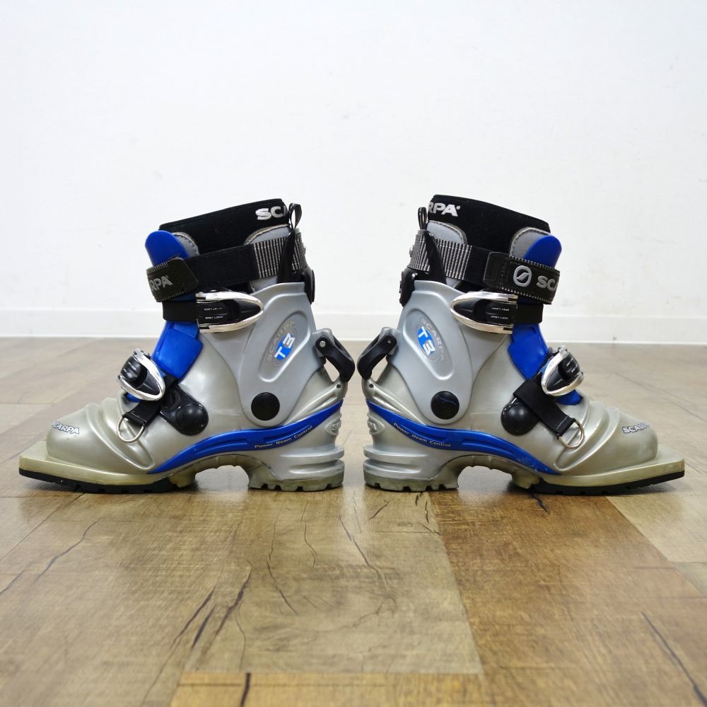 スカルパ SCARPA T3 テレマーク スキー ブーツ 22.5cm 75mm 3ピン 2  