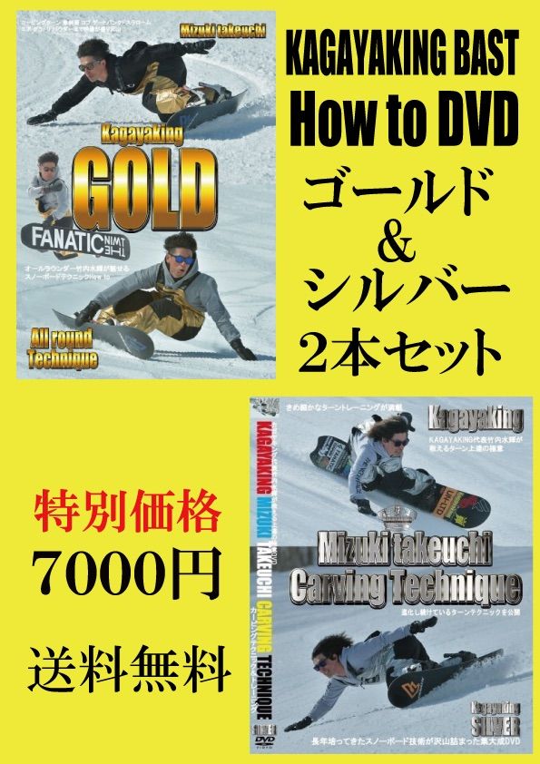 スノーボードカービングHOW TO DVD2本セット library.umsida.ac.id