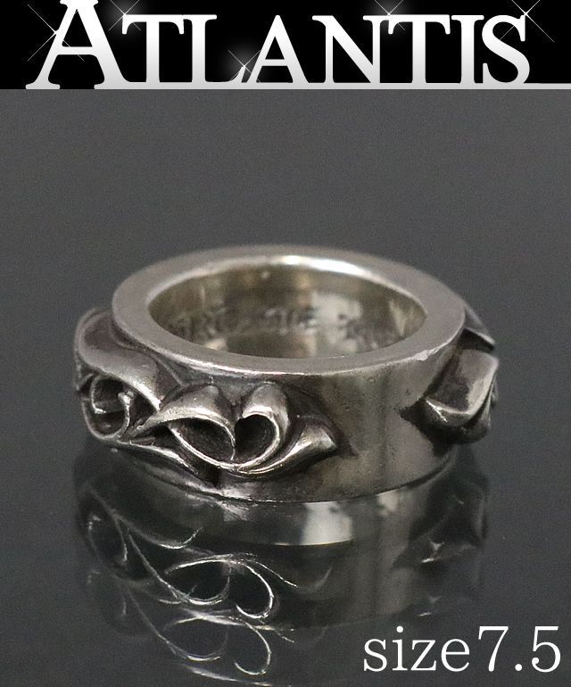 CHROME HEARTSクロムハーツ　ダブルナローヴァインバンドリング/16号 CHROME HEARTS / クロムハーツ ダブルナローヴァインバンド