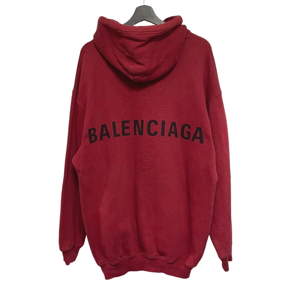 BALENCIAGA バレンシアガ バックロゴ プルオーバーパーカー 556143 