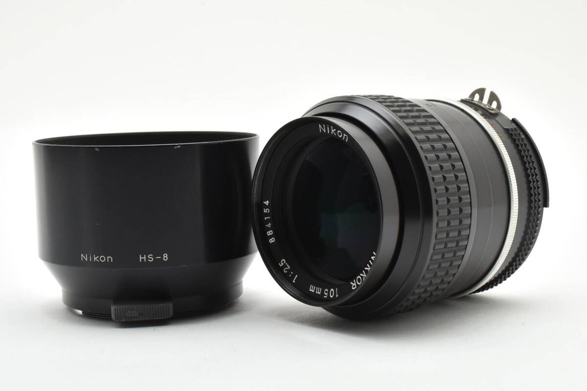 ニコン Nikon Ai NIKKOR 105mm F2.5 マニュアルフォーカスレンズ L40 6815