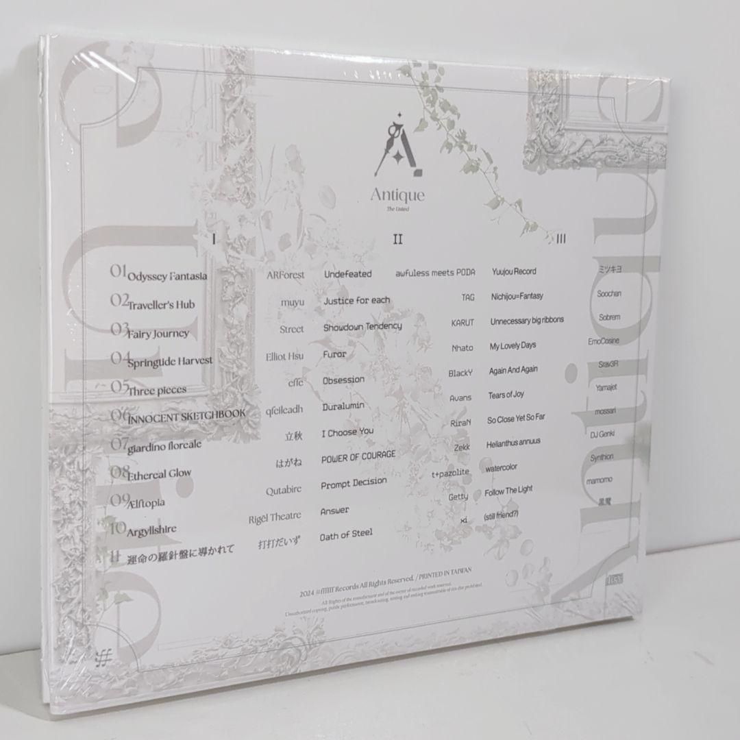 Antique The United ffffff Records 同人 CD
